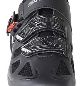 Gavin Elite MTB Cycling Shoe, Mountain Bike Shoe - SPD Cleat Compatible Black