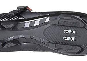 Gavin Elite MTB Cycling Shoe, Mountain Bike Shoe - SPD Cleat Compatible Black