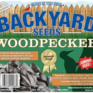 Backyard Seeds Woodpecker Seed Cake 2 Pounds