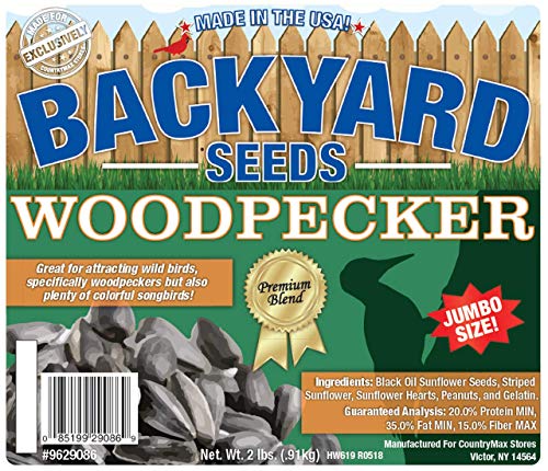 Backyard Seeds Woodpecker Seed Cake 2 Pounds