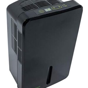 LOCKDOWN Automatic Dehumidifier with Quiet Operation, Drain Hose and Self Monitoring Controls for Humidity Control in Small Rooms, Safes and Closets