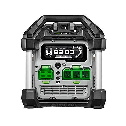 EGO Power+ PST3040 3000W Nexus Portable Power Station for Indoor and Outdoor Use Battery Not Included Silver