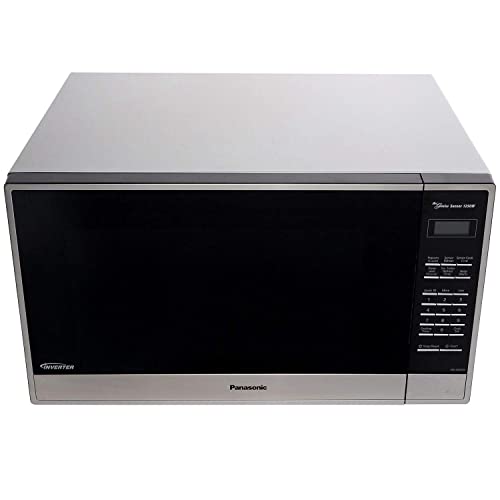 Panasonic NN-SN975S Genius Sensor Microwave - With Inverter Technology - Stainless Steel – 2.2 Cu. Ft. 1250W (Silver) (Renewed)