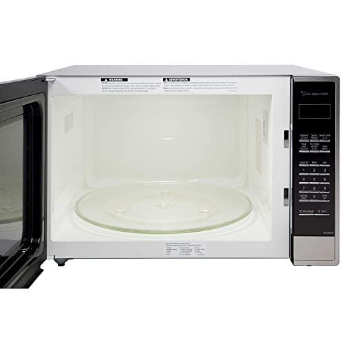 Panasonic NN-SN975S Genius Sensor Microwave - With Inverter Technology - Stainless Steel – 2.2 Cu. Ft. 1250W (Silver) (Renewed)