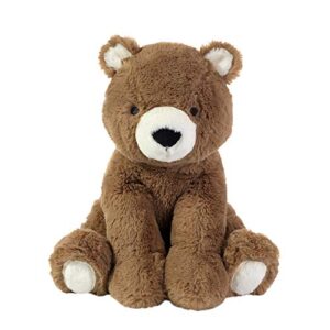 lambs & ivy sierra sky brown plush bear stuffed animal toy plushie - wally