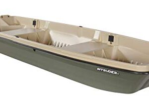 Pelican - Boat Intruder 12 - Jon Fishing Boat - 12 ft. - Great for Hunting/Fishing , Khaki / Beige