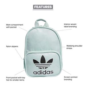 adidas Originals Women's Originals Santiago Mini Backpack, Ice Mint Green, One Size