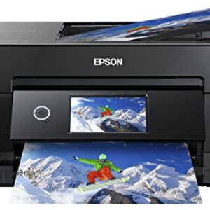 Epson Expression Premium XP-7100 Wireless Color Photo Printer with ADF, Scanner and Copier. Full 1-Year Limited Warranty (Renewed Premium),Black