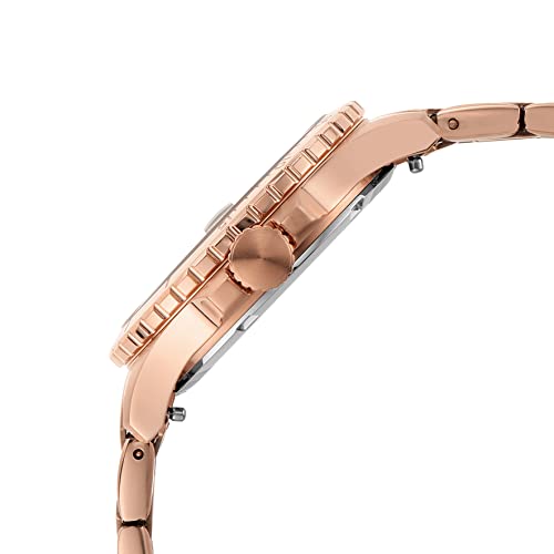 Fossil Women's FB-01 Quartz Stainless Steel Three-Hand Watch, Color: Rose Gold (Model: ES4748)