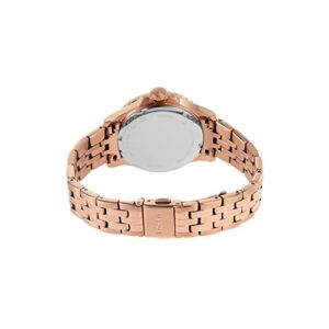 Fossil Women's FB-01 Quartz Stainless Steel Three-Hand Watch, Color: Rose Gold (Model: ES4748)