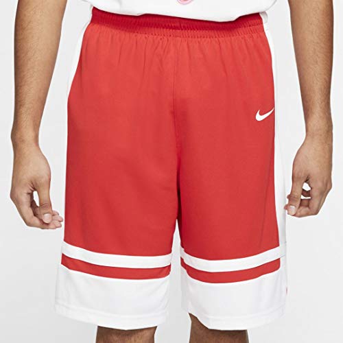 Nike Men's Elite Basketball Practice Short (as1, Alpha, m, Regular, Regular, Red)