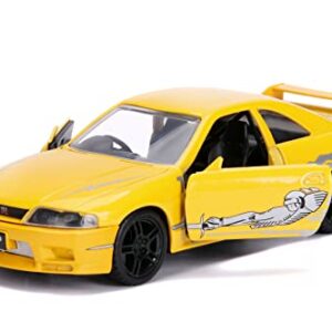 Fast & Furious 1:32 Leon's Nisssan Skyline GT-R (BCNR33) Die-Cast Car, Toys for Kids and Adults