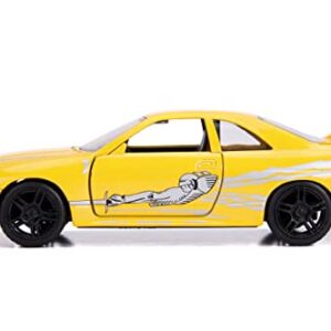 Fast & Furious 1:32 Leon's Nisssan Skyline GT-R (BCNR33) Die-Cast Car, Toys for Kids and Adults