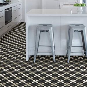 FloorPops FP3367 Arbor Peel & Stick Floor Tiles, Neutral