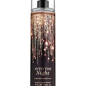 Bath and Body Works INTO THE NIGHT Fine Fragrance Mist 8 Fluid Ounce (2019 Limited Edition)