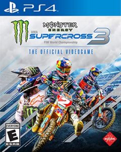 monster energy supercross - the official videogame 3 - playstation 4