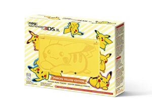 nintendo new 3ds xl - pikachu yellow edition [discontinued] (renewed)