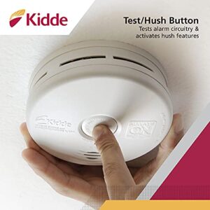 Kidde Smoke Detector & Carbon Monoxide Detector Combo with 10-Year Battery