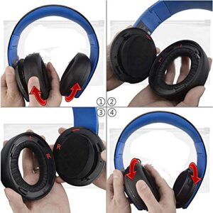 Ear Pad Cushion Earmuff earpads Cup Cover Pillow Comptatible for Sony ps3 ps4 Gold Wireless Playstation 3 Playstation 4 CECHYA-0083 Stereo 7.1 Virtual Surround Headphone Headset