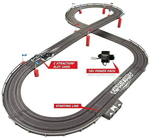 Auto World/VRC Hobbies Muscle Car Mayhem HO Scale Slot Car Race Set CP7605