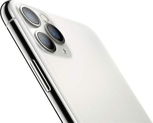 Apple iPhone 11 Pro, US Version, 256GB, Silver - Unlocked (Renewed)