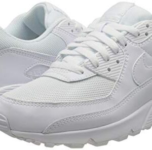 Nike Air Max 90 Running Shoe, White/White Wolf Grey, US 8.5 mens,