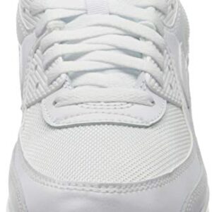 Nike Air Max 90 Running Shoe, White/White Wolf Grey, US 8.5 mens,