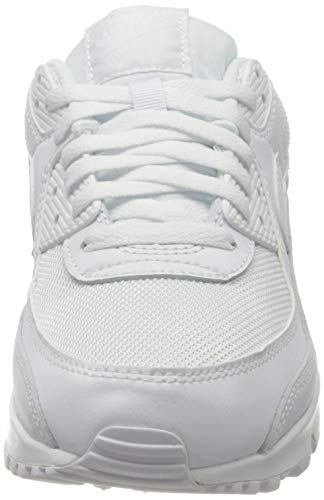 Nike Air Max 90 Running Shoe, White/White Wolf Grey, US 8.5 mens,