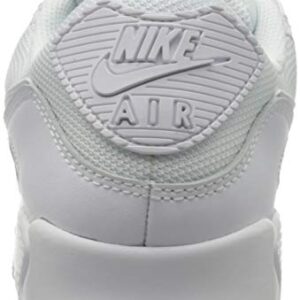 Nike Air Max 90 Running Shoe, White/White Wolf Grey, US 8.5 mens,