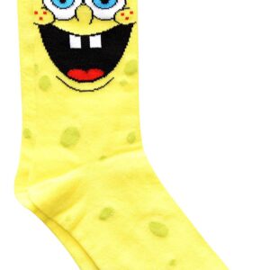 Hyp Spongebob Squarepants and Patrick Men's Crew Socks 2 Pair Pack