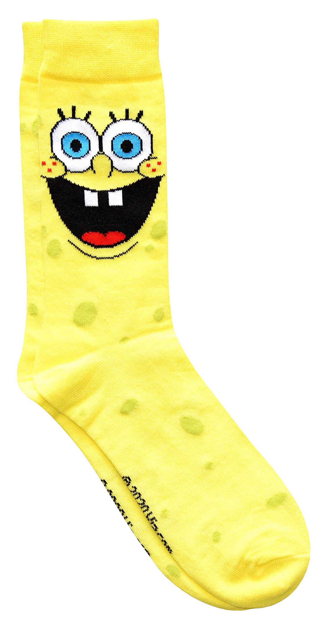 Hyp Spongebob Squarepants and Patrick Men's Crew Socks 2 Pair Pack