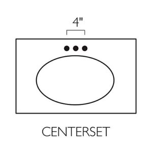 Design House Bath Shaker 2-Door Bathroom Vanity 4 in. Centerset Solid White Camilla Cultured Marble Top