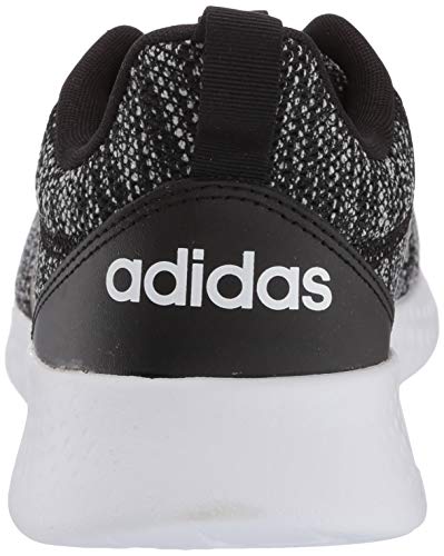 adidas Men's Puremotion Running Shoe, Black/Black/White, 11