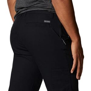 Columbia Flex ROC Pant Mens, Abyss, 42W x 32L Big Tall Black