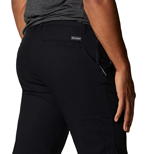 Columbia Flex ROC Pant Mens, Abyss, 42W x 32L Big Tall Black