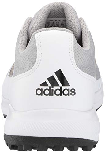 adidas Men's Tech Response Spikeless Golf Shoe, Ftwr White/Core Black/Grey Two, 9