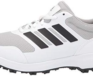 adidas Men's Tech Response Spikeless Golf Shoe, Ftwr White/Core Black/Grey Two, 10