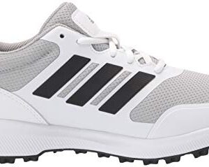 adidas Men's Tech Response Spikeless Golf Shoe, Ftwr White/Core Black/Grey Two, 10