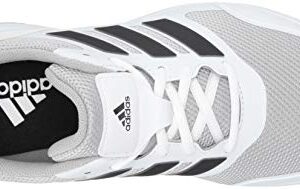 adidas Men's Tech Response Spikeless Golf Shoe, Ftwr White/Core Black/Grey Two, 10