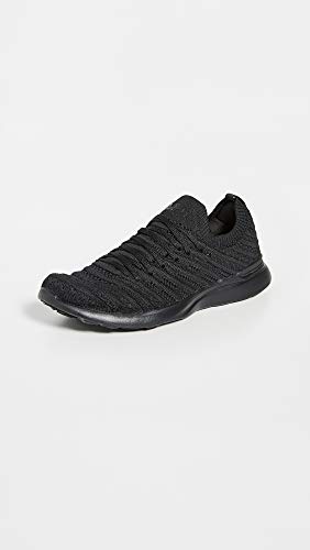 APL: Athletic Propulsion Labs Women's Techloom Wave Sneakers, Black/Black, 8 Medium US