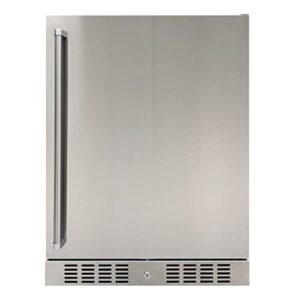brama outdoor refrigerator built-in or freestanding with automatic defrost, led display and control panel