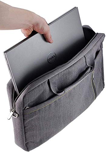 Navitech Grey Premium Messenger/Carry Bag Compatible with The Alienware AREA-51M Gaming 17.3 Inch Laptop