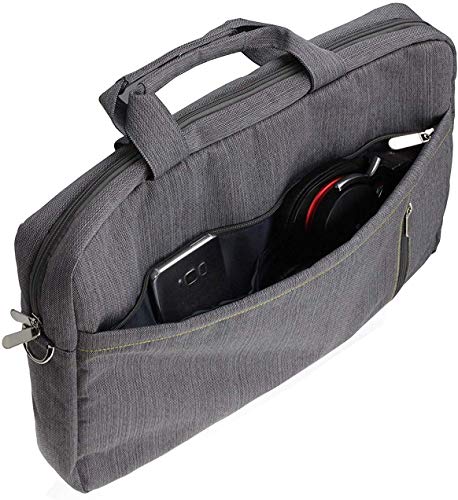 Navitech Grey Premium Messenger/Carry Bag Compatible with The Alienware AREA-51M Gaming 17.3 Inch Laptop