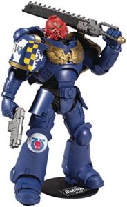 mcfarlane toys warhammer 40,000 ultramarines primaris assault intercessor 7" action figure