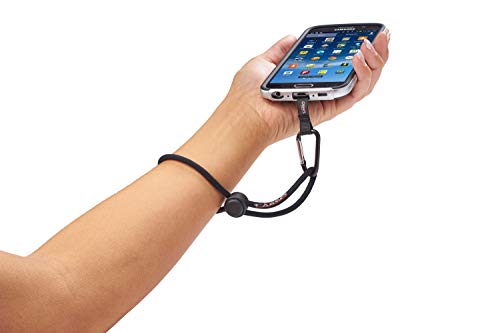 Phone Lasso Smartphone Wrist Strap & Grip Patch Tether With Wrist& Neck Lanyards Universal Fit On All iPods, Smartphones, DS Games, PDA's