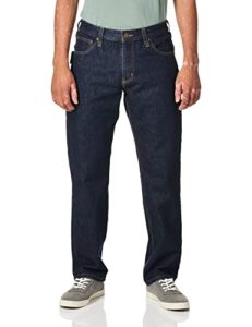 carhartt men's rugged flex relaxed fit heavyweight 5-pocket jean, freight, 42 x 30