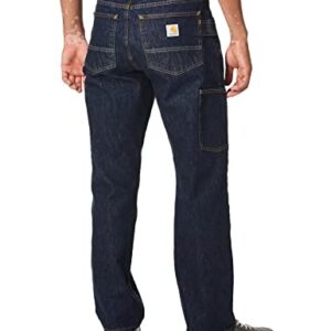 Carhartt Men's Rugged Flex Relaxed Fit Heavyweight 5-Pocket Jean, Freight, 42 x 30