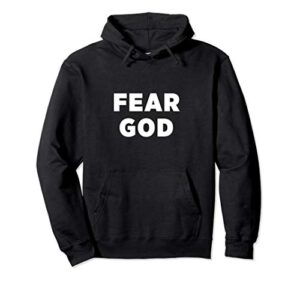 fear god pullover hoodie