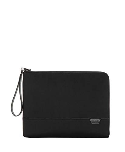 TUMI - Harrison Preston Large Portfolio - Clutch Wristlet Wallet for Men and Women - Black