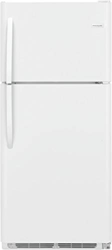 Frigidaire FFHT2033VP 30" Top Mount Refrigerator with 20.5 cu. ft. Total Capacity, LED Lighting, Store More Crisper Drawers, in Pearl White